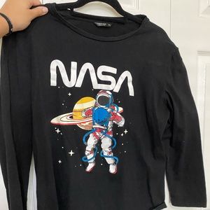Long Sleeve Nasa Shirt
